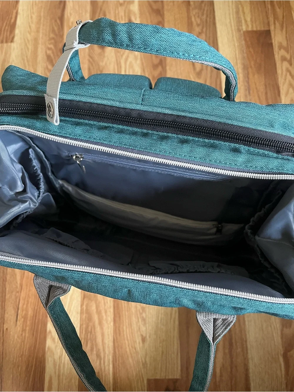Kabaqoo Teal Baby Bag Backpack - Teal